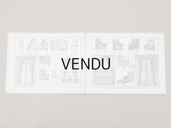 画像7: アンティーク ボンマルシェのカタログ　家具＆寝具＆カーテン AMEUBLEMENT - AU BON MARCHE - (7)