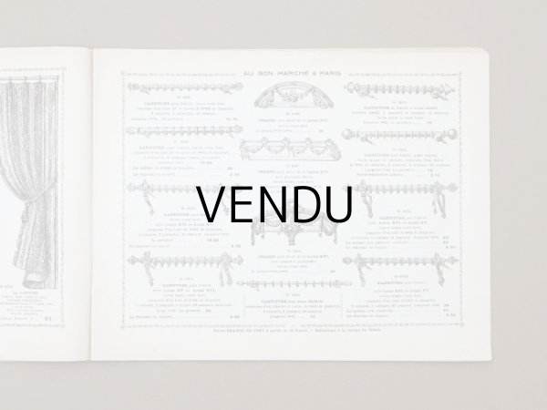 画像10: アンティーク ボンマルシェのカタログ　家具＆寝具＆カーテン AMEUBLEMENT - AU BON MARCHE - (10)