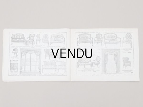 画像8: アンティーク ボンマルシェのカタログ　家具＆寝具＆カーテン AMEUBLEMENT - AU BON MARCHE - (8)