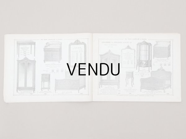 画像5: アンティーク ボンマルシェのカタログ　家具＆寝具＆カーテン AMEUBLEMENT - AU BON MARCHE - (5)