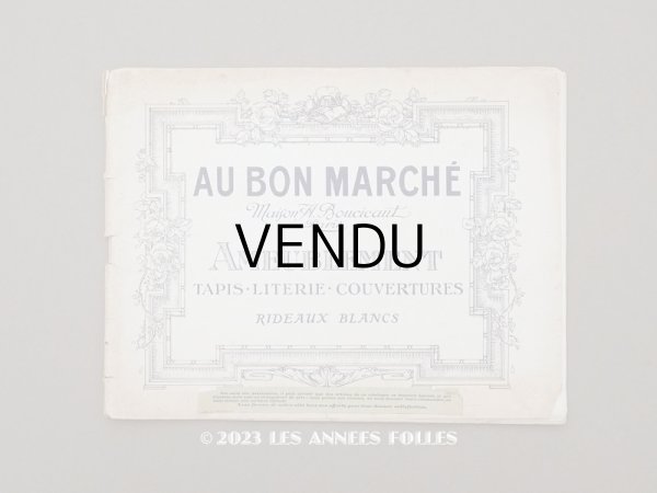 画像1: アンティーク ボンマルシェのカタログ　家具＆寝具＆カーテン AMEUBLEMENT - AU BON MARCHE - (1)