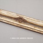 画像: ＊蚤の市＊アンティーク 木製 ミラーフレームのサンプル ロカイユ装飾 55×13.5cm