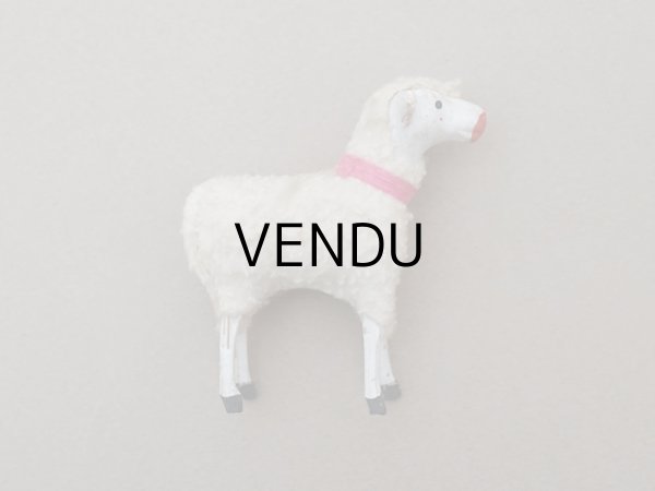 画像3: アンティーク クレッシュの羊 クリスマス (3)