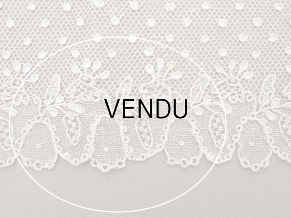 画像10: 19世紀 未使用 アンティーク ニードルレース アランソンレース 2.8m 8〜8.6cm『ポワン・ダランソン（アランソン）』  (10)