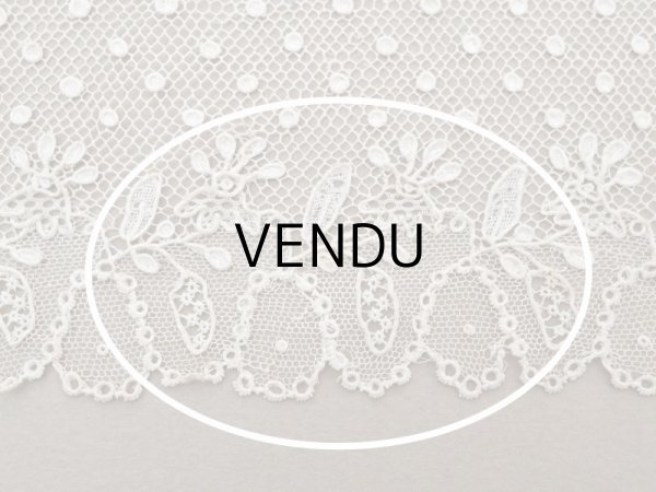 画像11: 19世紀 未使用 アンティーク ニードルレース アランソンレース 2.8m 8〜8.6cm『ポワン・ダランソン（アランソン）』  (11)