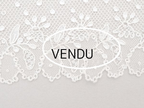 画像8: 19世紀 未使用 アンティーク ニードルレース アランソンレース 2.8m 8〜8.6cm『ポワン・ダランソン（アランソン）』  (8)