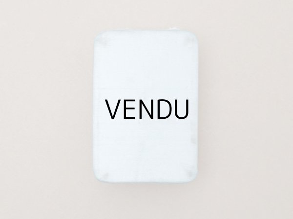 画像4: 1900年頃 アンティーク シルクサテンのジュエリーボックス 金彩のイニシャル入り パウダーブルー (4)