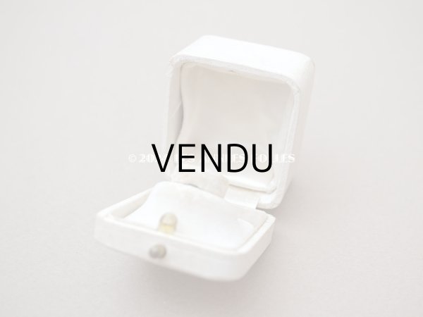 画像7: アンティーク リングボックス  ジュエリーボックス　オフホワイト (7)