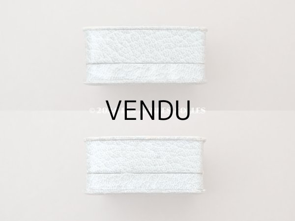 画像5: アンティーク ジュエリーボックス 金彩入り グレイッシュブルー (5)