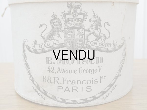 画像3: アンティーク ハットボックス - MOTSCH -  (3)