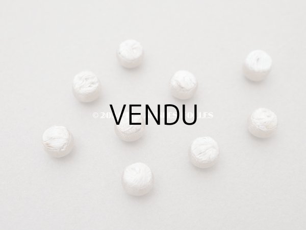 画像7: アンティーク ドール用 8mm くるみボタン トープ 9ピース (7)