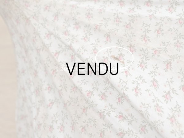 画像10: 1900年頃 アンティーク 子供用 日傘　小さな薔薇模様 (10)