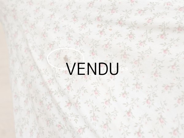 画像11: 1900年頃 アンティーク 子供用 日傘　小さな薔薇模様 (11)