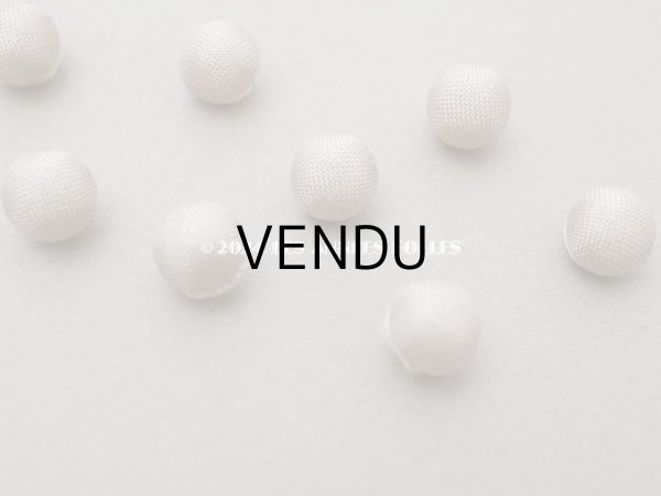 画像3: アンティーク ドール用 8mm くるみボタン トープ 9ピース (3)