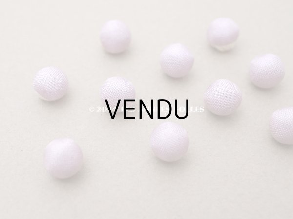 画像3: アンティーク ドール用 8mm くるみボタン ラヴェンダー 11ピース (3)