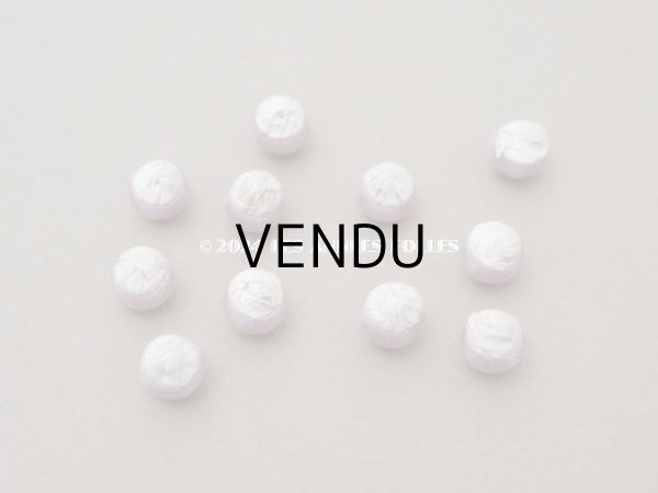 画像4: アンティーク ドール用 8mm くるみボタン ラヴェンダー 11ピース (4)