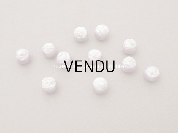 画像7: アンティーク ドール用 8mm くるみボタン ラヴェンダー 11ピース (7)