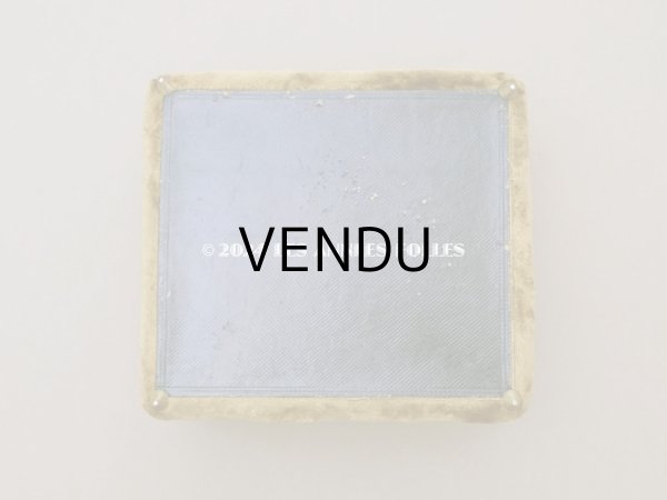 画像7: 19世紀末 アンティーク 裁縫箱&ジュエリーボックス　カーキ ベルベット＆シルククッション (7)