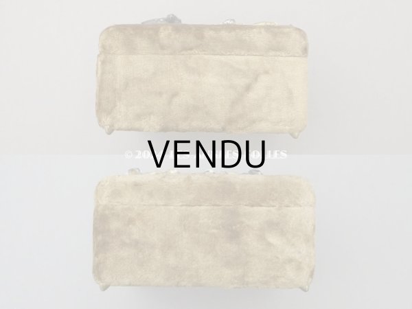 画像12: 19世紀末 アンティーク 裁縫箱&ジュエリーボックス　カーキ ベルベット＆シルククッション (12)