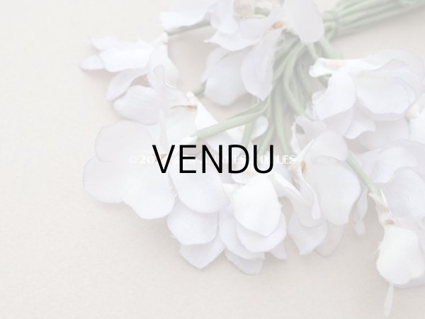 画像3: アンティーク 菫の布花  (3)