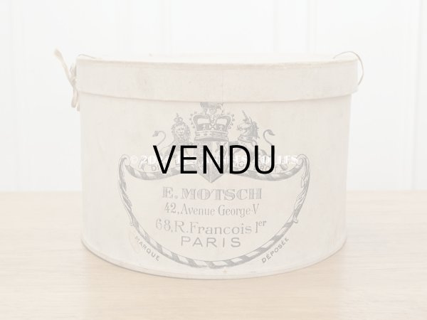 画像3: アンティーク ハットボックス - MOTSCH -  (3)