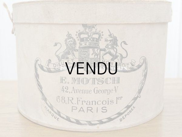 画像4: アンティーク ハットボックス - MOTSCH -  (4)