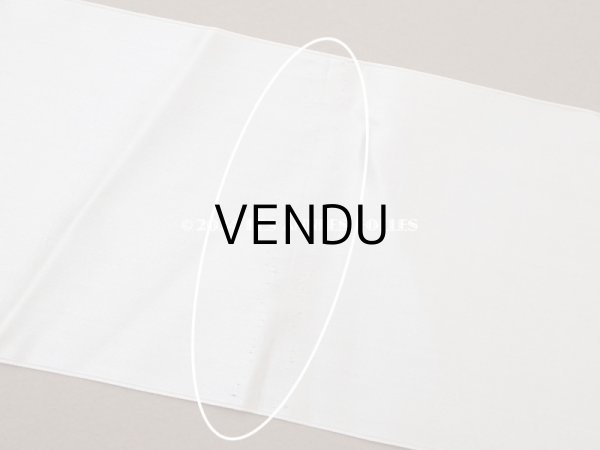 画像4: 1900年頃 アンティーク シルク製 サテンリボン 幅広 10cm幅  パウダーピンク (4)