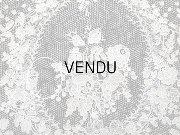 画像22: 18世紀末~19世紀初頭 アンティーク  アランソンレース 幅広 1.6m　14cm幅　ミュージアムピース (22)