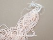 画像1: アンティーク クリア＆ピンク　シードビーズ ガラスビーズ 41g (1)
