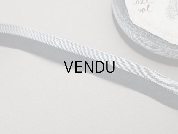 画像5: 19世紀 アンティーク タフタリボン 10.35m 12mm幅　TAFFTAS A L'ABEILLE - L&Cie - (5)