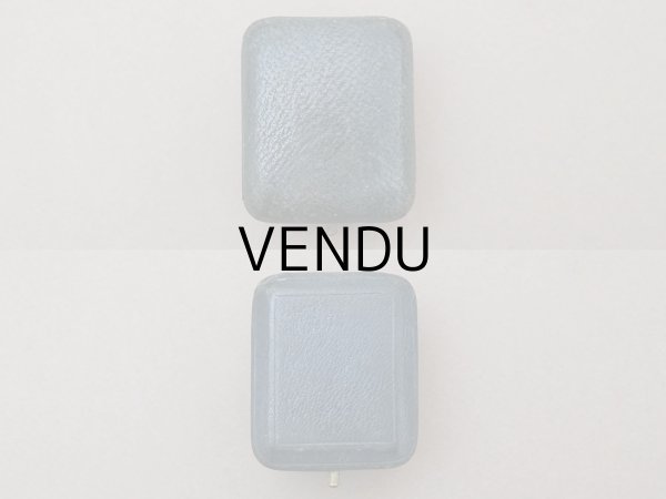 画像9: アンティーク 本革製 リングボックス  ジュエリーボックス　グリーン (9)