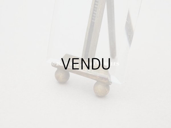 画像5: アンティーク ドール用 小さなフォトフレーム リボンモチーフ付 (5)