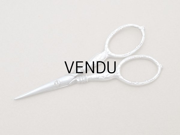 画像4: 1900年頃 アンティーク シルバー製 ヤドリギの裁縫道具セット  (4)