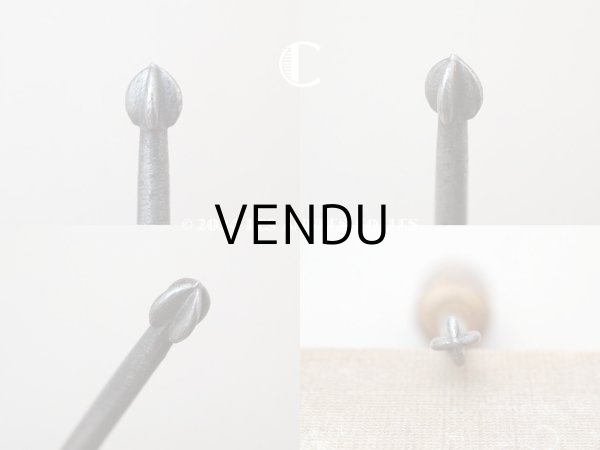 画像6: 19世紀末 アンティーク こて　造花用 布花制作用 (6)