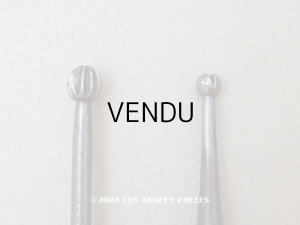 画像1: 19世紀末 アンティーク こて　造花用 布花制作用 (1)