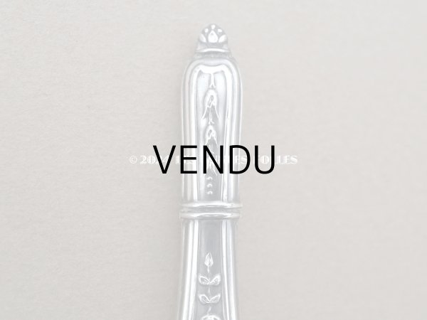 画像6: 1900年頃 アンティーク シルバー製 リボン＆薔薇模様 ソーイングセット 裁縫道具 (6)