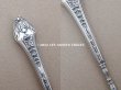 画像17: 1900年頃 アンティーク シルバー製 リボン＆薔薇模様 ソーイングセット 裁縫道具 (17)