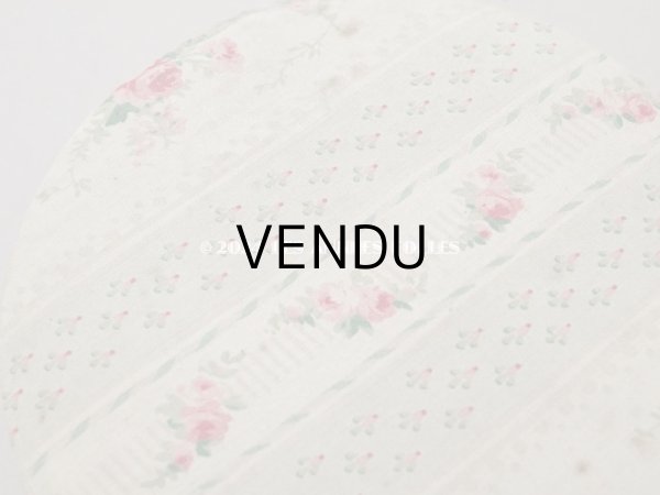 画像5: 1900年頃 アンティーク 薔薇のガーランド　カルトナージュボックス  (5)