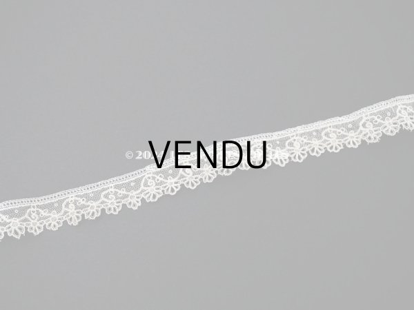 画像5: 19世紀末 アンティーク ニードルレース 花模様 64cm 2.1cm幅　 (5)