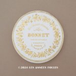 画像: 1850年頃 アンティーク チョコレートボックス AUX JARDINS D'ARMIDE - BONNET PARIS -