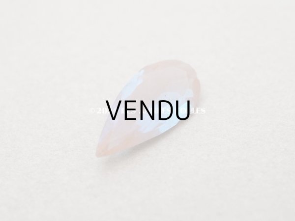 画像4: 【セール対象外】アンティーク ドロップ型 サフィレットのルース 21×9.5mm カット入り  (4)