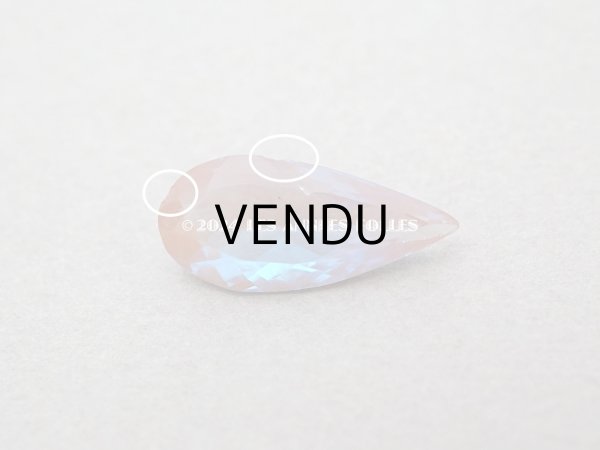 画像6: 【セール対象外】アンティーク ドロップ型 サフィレットのルース 21×9.5mm カット入り  (6)