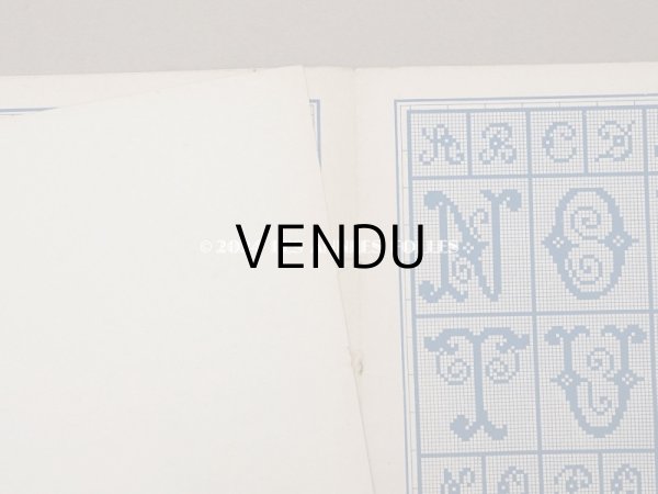 画像11: 19世紀末 アンティーク SAJOU 刺繍図案帳 DESSINS DE BRODERIES ALBUM N 452 - SAJOU PARIS - (11)