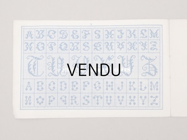 画像8: 19世紀末 アンティーク SAJOU 刺繍図案帳 DESSINS DE BRODERIES ALBUM N 452 - SAJOU PARIS - (8)