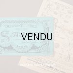 画像: 19世紀末 アンティーク SAJOU 刺繍図案帳 DESSINS DE BRODERIES ALBUM N 452 - SAJOU PARIS -