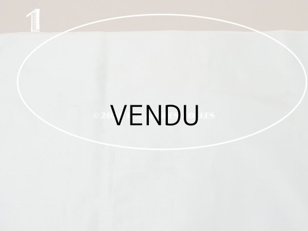 画像8: 19世紀 アンティーク ファブリック シルクサテン　パウダーブルー 60×125cm (8)