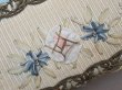 画像11: アンティーク フォトフレーム 薔薇のリボン刺繍 (11)