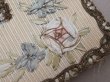 画像12: アンティーク フォトフレーム 薔薇のリボン刺繍 (12)