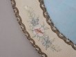 画像7: アンティーク フォトフレーム 薔薇のリボン刺繍 (7)