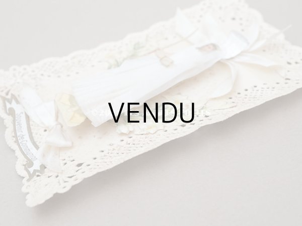 画像5: アンティーク 箱入り 初聖体の立体カニヴェ  (5)